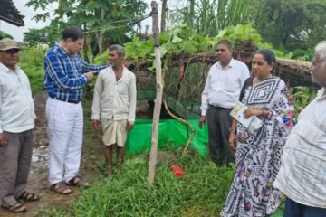 राज्यपाल स्मार्ट विलेज पायरी गांव में जनजाति कृषक प्रशिक्षण का आयोजन