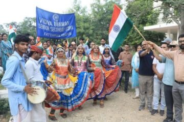 फतहसागर की पाल पर भारत माता की जयकारों की गूंज