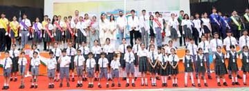 सोजतिया द्वारा संचालित नीरजा मोदी स्कूल में इंवेस्टीचर सेरेमनी का आयोजन