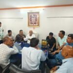 पुराने शहर मे ंयातायात व्यवस्था सुनिश्चित करने हेतु विधायक के साथ बैठक आयोजित