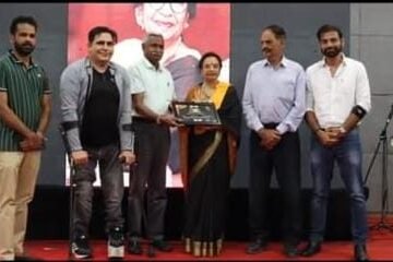 डॉ गाँधी शान- ऐ- उदयपुर सम्मान से सम्मानित