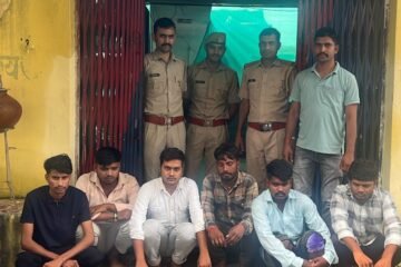 शांति भंग में 6 गिरफ्तार 