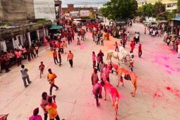 सुविख्यात कृष्णधाम सांवलियाजी में जलझूलनी मेले का हुआ शुभारम्भ