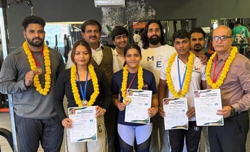 भीलवाड़ा : जिला स्तर पर जीते गए खिलाड़ियों का किया सम्मान
