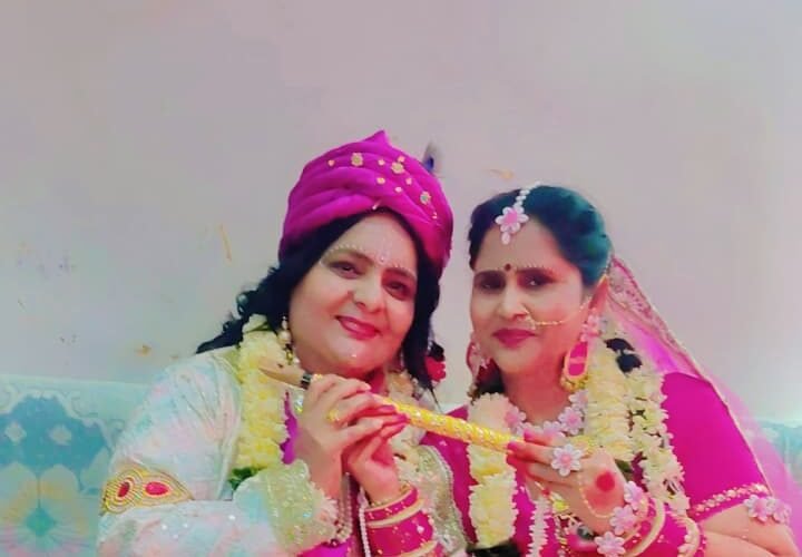 राधाकृष्ध्ण की सुंदर झांकी बनी आकर्षण केन्द्र