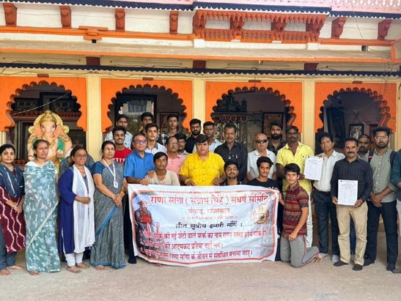 राणा सांगा संघर्ष समिति ने हस्ताक्षर अभियान को दी गति, 5000 से अधिक हस्ताक्षर जुटाए