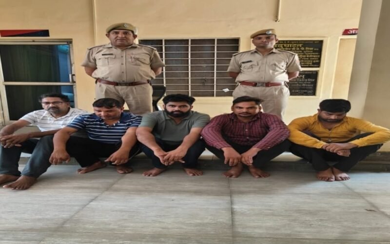 अलवर पुलिस का बड़ा प्रहार: क्रिप्टो करेंसी फ्रॉड गैंग के पांच जालसाज सलाखों के पीछे
