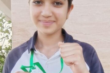 नीरजा मोदी की द्विशा सालवी को अंडर-17 वुशु चैम्पियनशिप में मिला रजत पदक