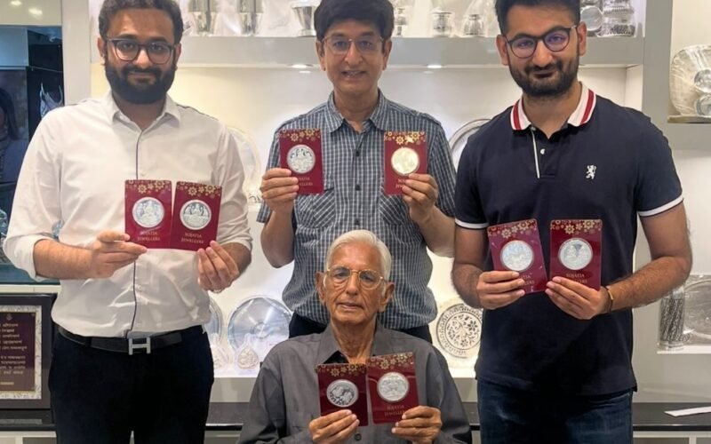 99.9 परसेंट सोजतिया मार्का के शुद्ध चाँदी के सिक्कों का हुआ लोकार्पण