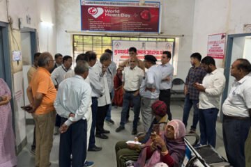 भीलवाड़ा : विधायक कोठारी ने किया एमजी हॉस्पिटल का औचक निरीक्षण