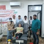 उदय ओपन रोवर क्रू भुवाना संस्थान द्वारा रक्तदान