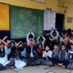 स्कूल हेल्थ एंड वैलनेस प्रोग्राम के तहत विद्यार्थियों ने लिया नशा मुक्ति का संकल्प