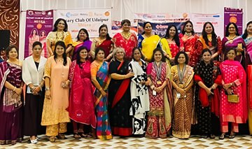 रोटरी क्लब उदयपुर मीरा का ‘यादों के झरोखों से’ दीपोत्सव स्नेह मिलन समारोह सम्पन्न