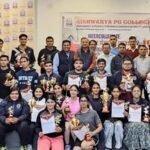 ऐश्वर्या कॉलेज में इंटरकॉलेजिएट टेबल टेनिस और शतरंज टूर्नामेंट का शानदार समापन