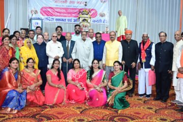 माहेश्वरी समाज ने किया समाज के वरिष्ठजनों का सम्मान