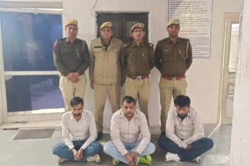 गैंगस्टर महिमामंडन पर पुलिस का प्रहार: कोटपूतली में लॉरेंस बिश्नोई के नाम की जैकेट बेचते 3 गिरफ्तार