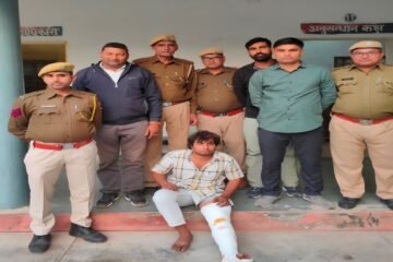 अलवर में ज्वेलरी शॉप लूट का 4 दिन में खुलासा: इंटर-स्टेट गैंग का शातिर बदमाश गिरफ्तार 