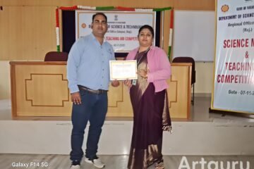 डीपीएस, उदयपुर की शिक्षिका मनीषा परिहार  विज्ञान प्रोधोगिकी विभाग द्वारा सम्मानित
