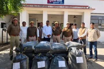 बाड़मेर पुलिस की बड़ी कामयाबी: 46 लाख रुपये का 3 क्विंटल डोडा पोस्त जब्त