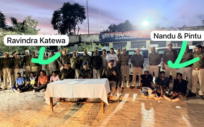 झुंझुनूं गैंगवार: हिस्ट्रीशीटर सुनील सुण्डा हत्याकांड में दो हिस्ट्रीशीटर सहित 3 गुर्गे गिरफ्तार