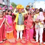 आरके पुरम में कलश यात्रा के साथ 7 दिवसीय भागवत कथा अमृत महोत्सव का शुभारंभ