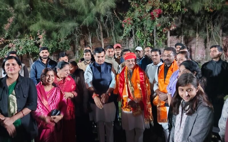 भाजपा प्रदेश अध्यक्ष मदन राठौड़ के उदयपुर प्रवास पर भव्य स्वागत एवं अभिनंदन