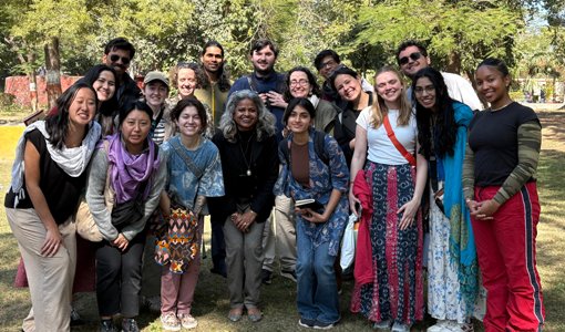 प्रिंसटन विश्वविद्यालय, अमेरिका  के विद्यार्थियों ने  किया  विद्या भवन वेलनेस विभाग  का  अध्ययन