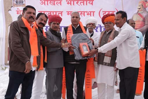 अखिल भारतीय  मेवाड राजपूत महासभा का प्रतिभा सम्मान समारोह व रक्तदान शिविर संपन्न