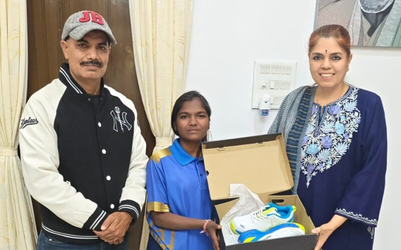 धार की भगवती गमेती का पश्चिम क्षेत्र अंतर विश्वविद्यालय क्रिकेट में चयन