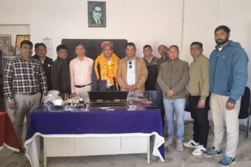 शारीरिक शिक्षक संघ नयागांव ने नव नियुक्त सीबीईओ का किया अभिनंदन