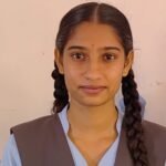 राज्य स्तरीय प्रतिनिधित्व पर अक्षरा का सम्मान