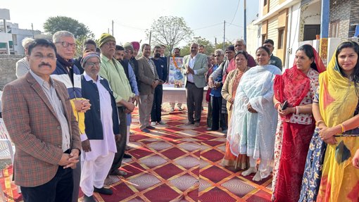 बावजी हुजूर के दोहों से गूंजी हवामंगरी, चतुर धाम के लिए बढ़ाए हाथ