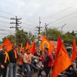 गणेशनगर में हिंदू सम्मेलन को लेकर निकली विराट वाहन रैली, आज कलश यात्रा व हिन्दू सम्मेलन