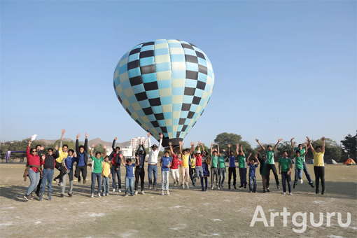 डीपीएस, उदयपुर में तीन दिवसीय एडवेंचर कैंप का सफलतापूर्वक समापन