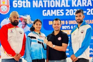 उदयपुर की समिष्टा गहलोत ने राष्ट्रीय कराटे चैंपियनशिप में कांस्य पदक जीतकर बढ़ाया जिले का मान