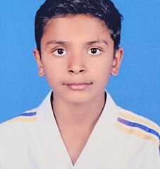 69वीं राष्ट्रीय विद्यालय कराते प्रतियोगिता में मास्टर साकेत सांवरिया का चयन