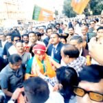 दिल्ली की मुख्यमंत्री रेखा गुप्ता का उदयपुर में भव्य स्वागत, कार्यकर्ताओं में उत्साह