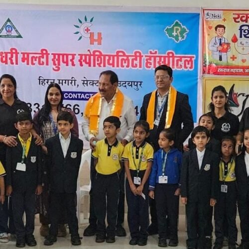 नेकी ग्रुप ऑफ उदयपुर का रक्तदान शिविर सफल, 101 यूनिट रक्त संग्रहित