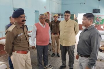 एडीजे कुलदीप शर्मा ने किया केन्द्रीय कारागृह का साप्ताहिक निरीक्षण