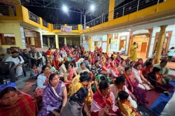 बजट को लेकर भाजपा का महिला सम्मेलन आयोजित