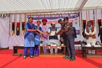 उदयपुर के स्काउट व रोवर्स को मिला राज्य पुरस्कार अवार्ड