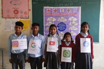 स्कूल हेल्थ एंड वैलनेस प्रोग्राम – सोशल मीडिया पर सही-गलत के भेद से रूबरू हुए विद्यार्थी