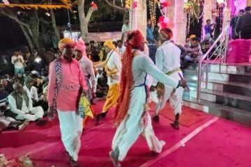 नंदनी माता के आंगन में सजी दिव्य रासलीला, श्रद्धा-परंपरा और भावनाओं का अनुपम संगम