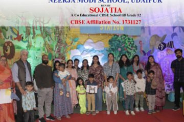 सोजतिया द्वारा संचालित नीरजा मोदी स्कूल में प्ले विलेज कार्निवल की धूम