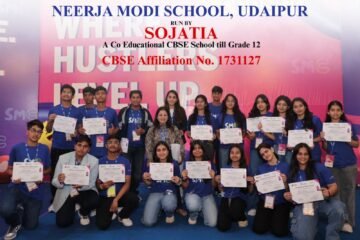 सोजतिया द्वारा संचालित नीरजा मोदी स्कूल में यूथ फेस्टिवल एस एम सी कनेक्ट का आयोजन