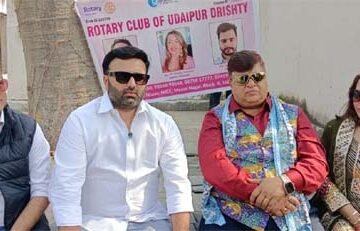 रोटरी क्लब दृष्टि का पॉलिथीन मुक्त उदयपुर अभियान तेज, प्रदीप कुमावत बने ब्रांड एम्बेसेडर