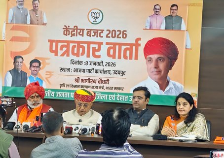 आम बजट 2026 देश को नई दिशा और प्रगति देने वाला, विजन 2047 के लक्ष्य के साथ निरंतर आगे बढ़ रहा है : चौधरी
