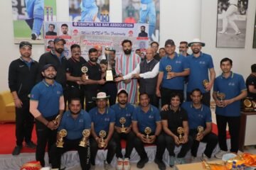 उदयपुर टैक्स फ्रेटरनिटी स्पोर्ट्स फेस्टिवल क्रिकेट-2026 प्रतियोगिता सम्पन्न