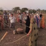 प्रतापगढ़:मानपुरा गांव में लठ्मार होली हर्षोल्लास के खेली गई