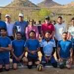 उदयपुर:सांसद डॉ रावत ने किया खेलगांव का दौरा, क्रिकेट मैदान की जर्जर अवस्था पर चिंता जताई